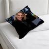 JJamie CCampbell  BBower Fashion Square Pillow Case Durable Throw Pillow Cover for Sofa Couch Chair