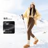 Enhanced Women's Autumn/Winter Long & Short Shark Yoga Pants, Plus Size, Outdoor-Ready.