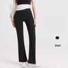 High-Waist Micro-Flared Yoga Pants - Women's Slimming, Hip-Lifting, Quick-Dry Fitness Leggings with Seamless Design