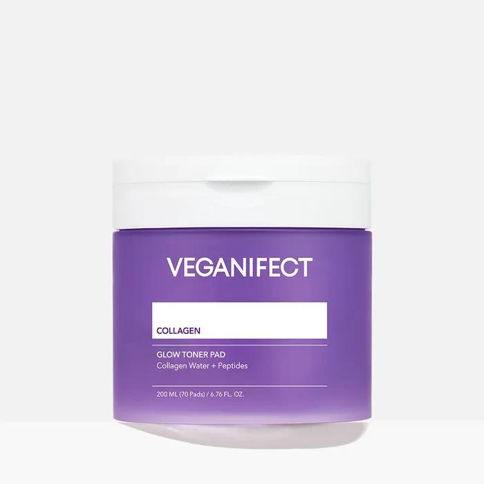 Vegan Effect Collagen Peptide Toner Pads (70 Pads)