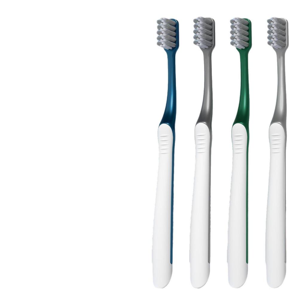Men's Medium Hard Travel Toothbrush - Adult Oral Cleaning Brush, Single Pack