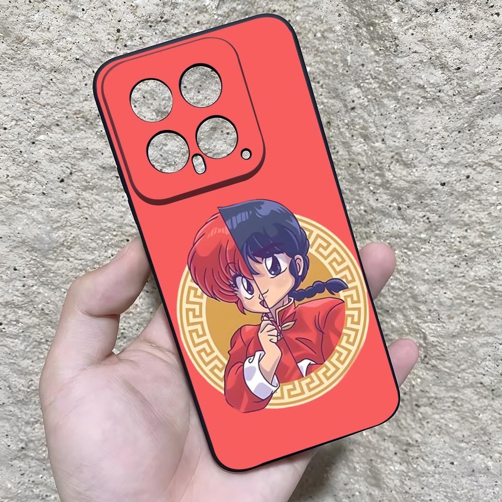 

R-Ranma Phone Case For Xiaomi 15 Redmi Note 14 13 12 11 T Lite Ultra Pro ProPlus 12 5G Cover Xiaomi 14T