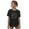 Disney Girls Mickey Mouse Spider Web Cotton T-Shirt