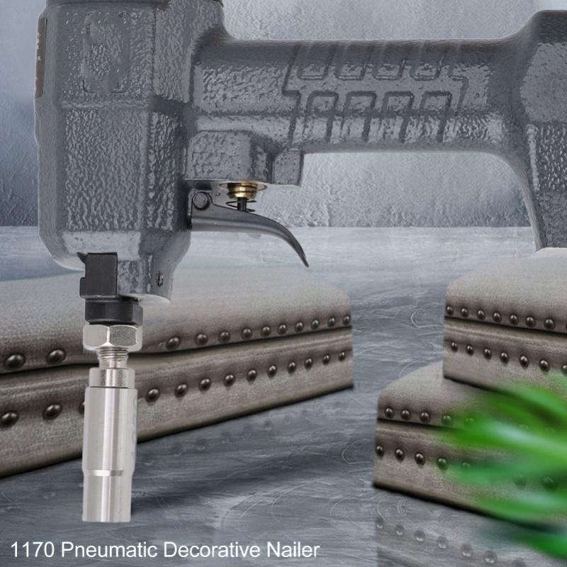 1170 Pneumatic Decorative Nailer Decorative Furniture Tack Nailer For Sofa Leather Upholstering