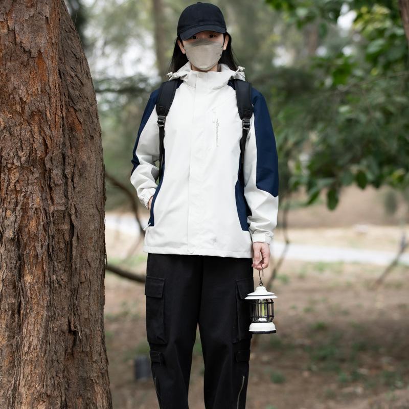 Jacket Men's Spring and Autumn Trend Loose Jacket Couple Thin Sports Outdoor Windproof Waterproof Jacket