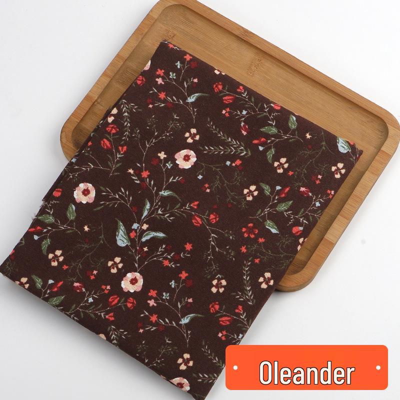 Retro-Style Cotton & Linen Ethnic Print Fabric for Tablecloths, Curtains, Bohemian Clothing - Yunnan Lijiang Design