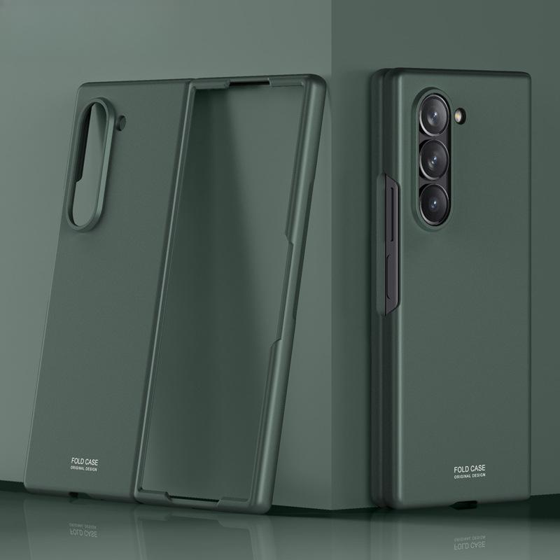 

Подходит для чехла для мобильного телефона Samsung Zfold6 Полностью закрывающий противоударный Samsung Simple 6-го поколения Складной деловой мужской матовый Samsung Galaxy Z Fold 6