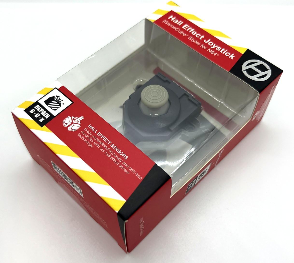 

Сменный аналоговый стик для контроллера N64 Эффект (Джойстик зала) серый