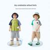 MQDMINI Boys' Cartoon Dinosaur Casual Shorts