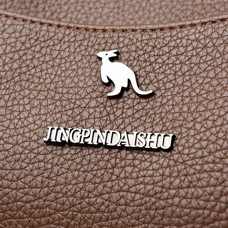 Damen PU Umhängetasche mit großem Fassungsvermögen