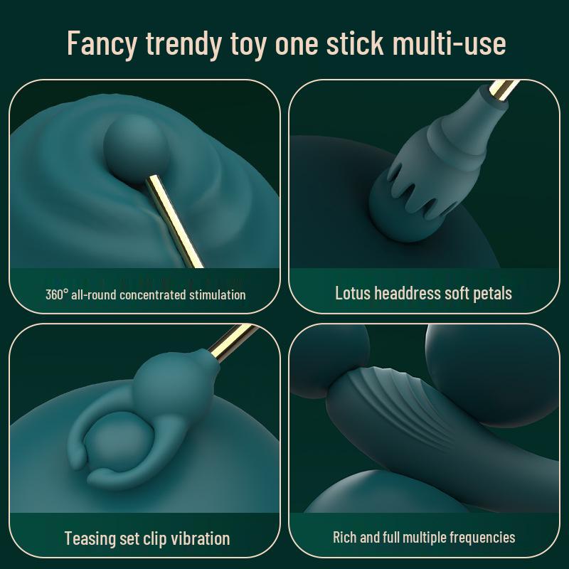 Honey Bean High-Frequency Clitoral Vibrator for Female Stimulation & Massage