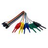 Logikanalysator Testhaken 20er Pack Stecker und Buchsen für Präzisionsschaltungsprüfung und Multimetermessung