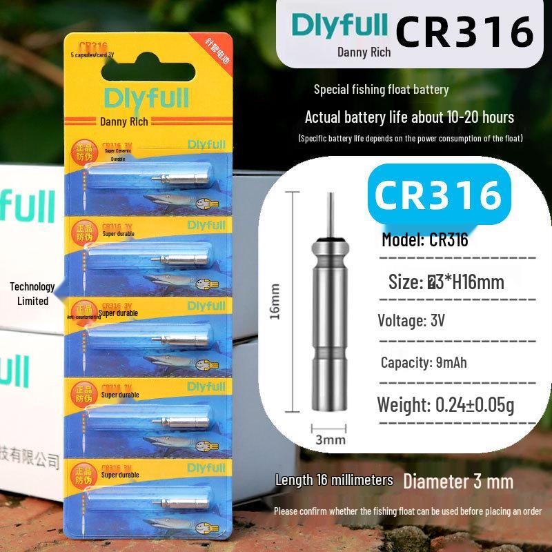 Genuine Denifou CR425 Luminous Float Battery for Electronic Floats
