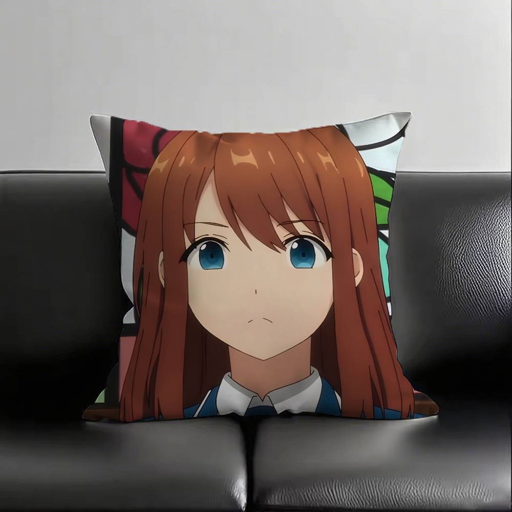 1 Stück Anzu Kissenbezug Mode Quadratischer Kissenbezug Schlafzimmer Sofa Zimmer Ins Dekoration Freizeit