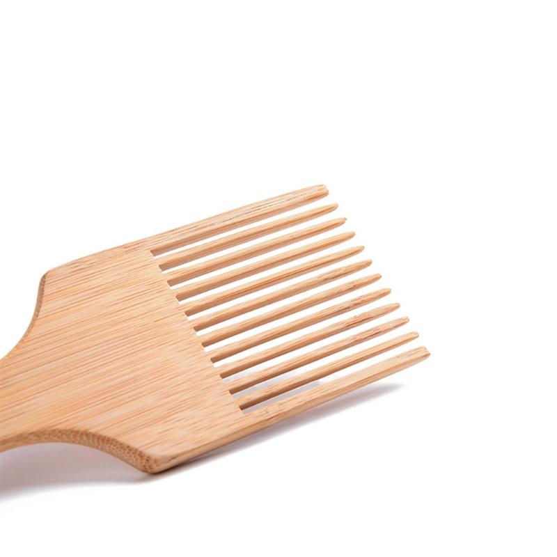 Holzbartkamm Holzhaarkamm Bartkamm Holzhaarkämme Langzahnige Entwirrkämme für Damen Herren