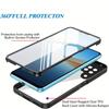 2 v 1 Oboustranný Průhledný Odolný Ochranný 360 Stupňový Kryt Pro Samsung Galaxy M52 5G M33 M53 A05 A05S A04S A15