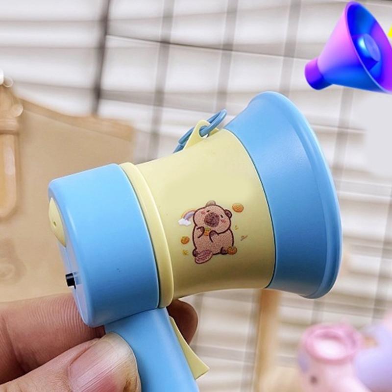 Whimsical Capybara Voice Recorder Keychain 30 Second Memory Storage Bag Bag Pendant Car Accessory Novelty Keyring