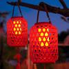 Hanging Tree Imitation Bamboo  Lantern Atmosphere Spring Festival Red Lantern  Landscape