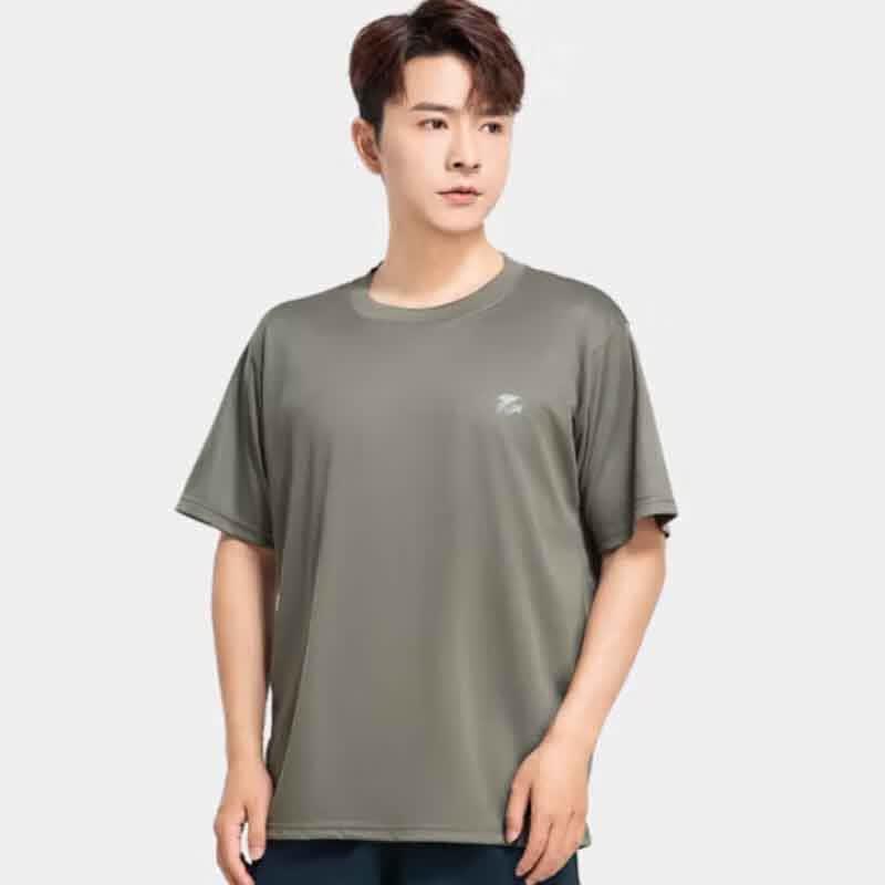 Qiaolüwan Men s Summer Quick-Dry Training T-Shirt