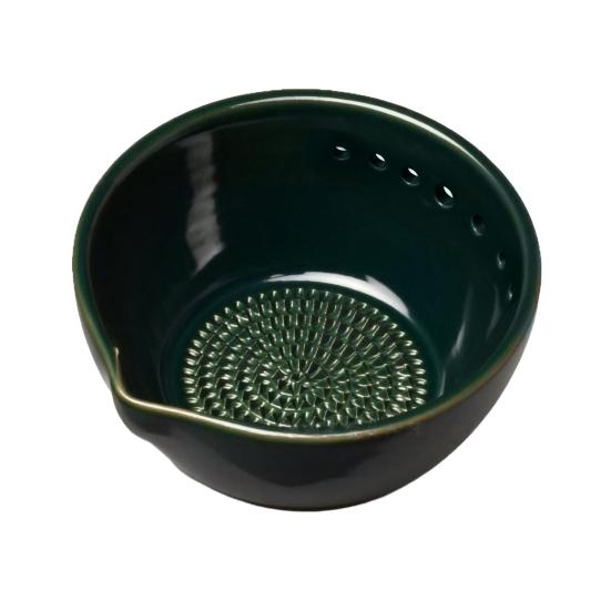 Tarka do czosnku Obieraczka do ziół Miska 2 w 1 Wielofunkcyjne Obieranie Czosnku Imbiru Sera Ziół Kuchenne Narzędzia do Przygotowywania z Wbudowaną Płytą Tarkową