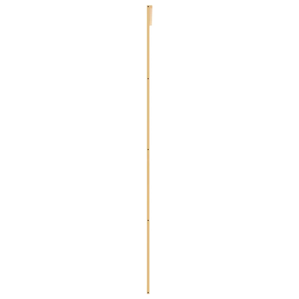 Vidaxl Drzwi Przesuwne, Złote, 90X205 Cm, Mrożone Szkło Esg, Aluminium