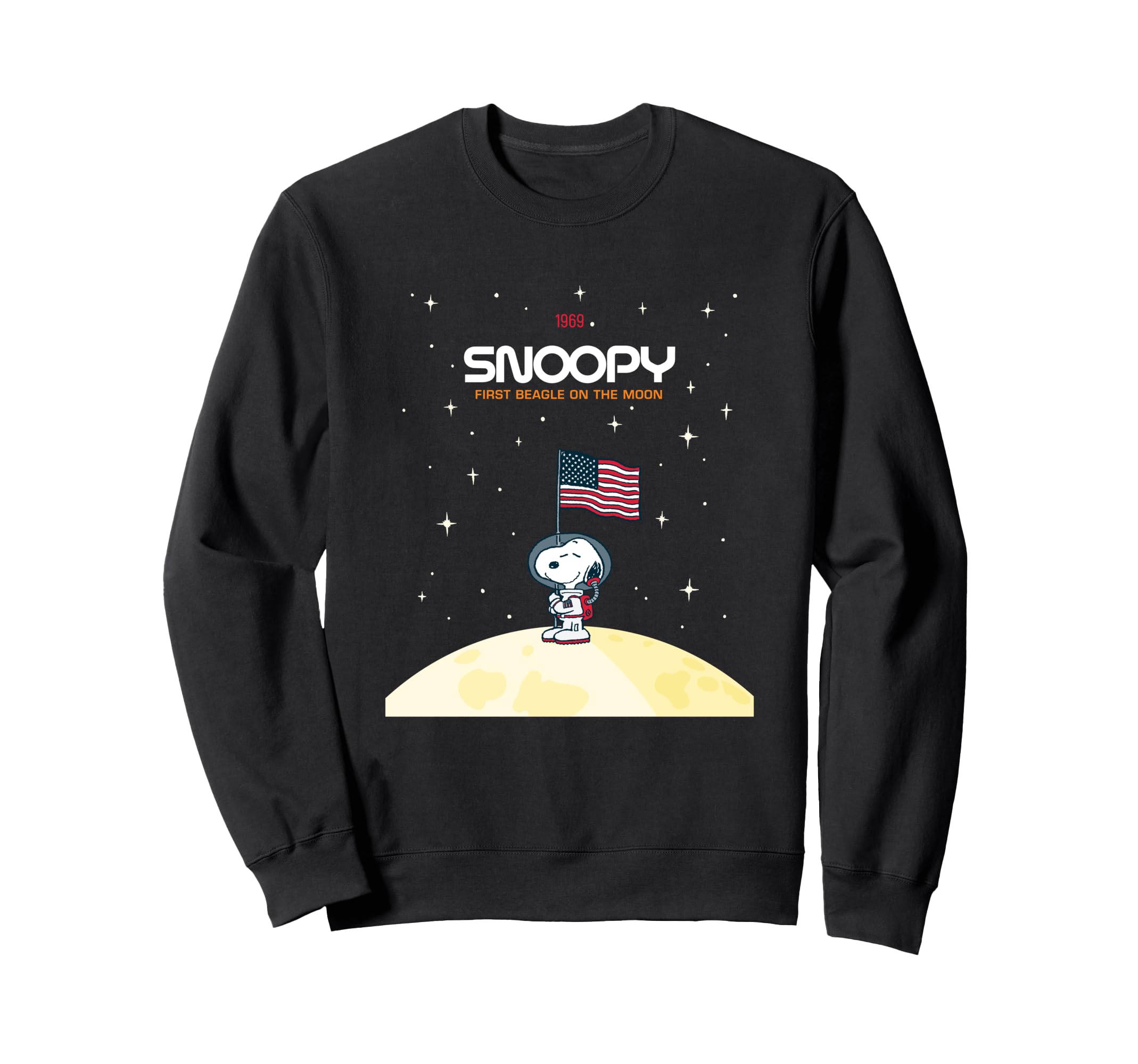 

Peanuts Snoopy Starry Sky Planet Flag Sweatshirt чёрный
