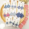 [Y]1PC Oriental Floral Clay Cutters Geometric Tile Pattern Molds For Polymer Earring And Jewelry DIY