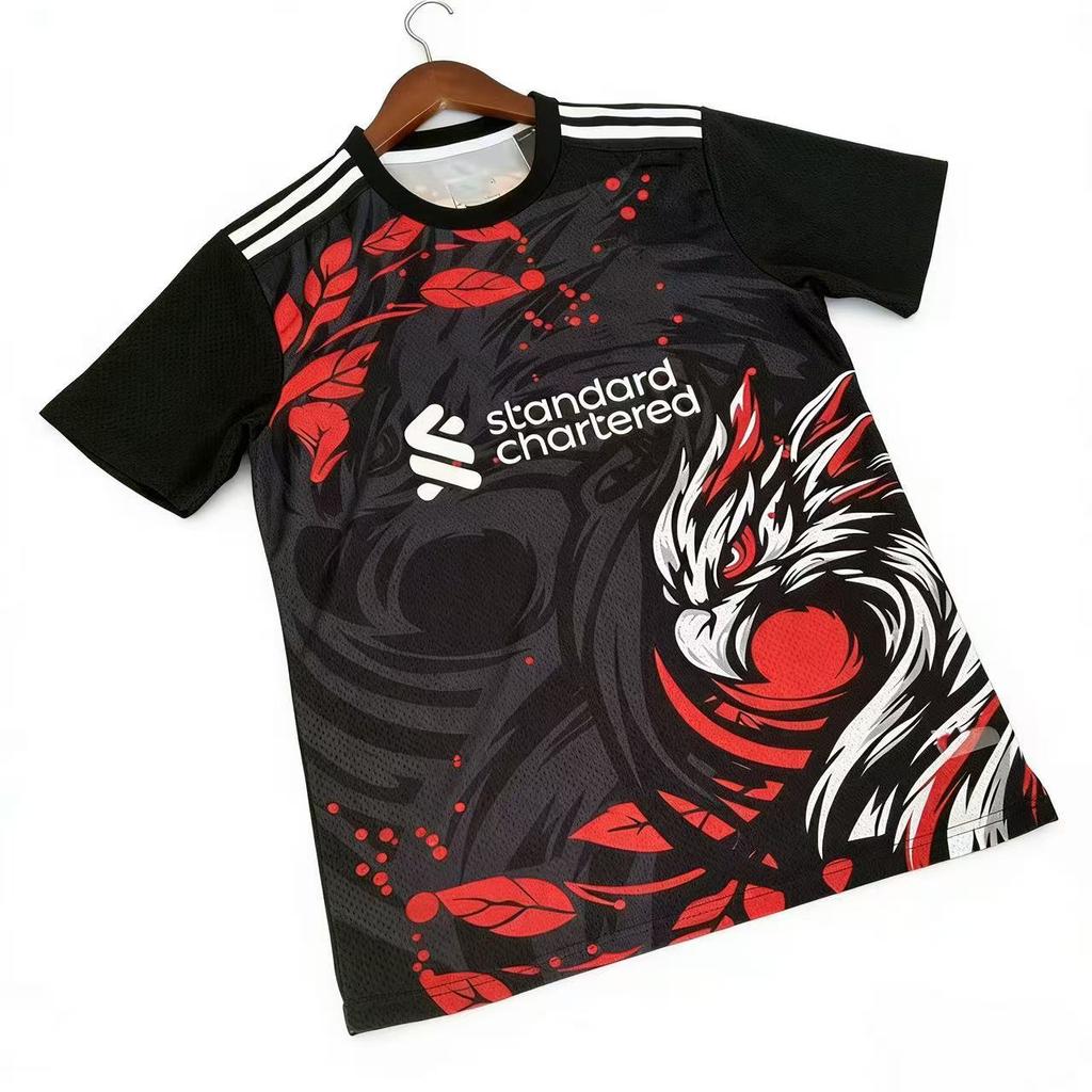 Fans short-sleeved mesh quick-drying football jersey D print Portugal Côte d'Ivoire Morocco