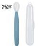 Baby Shower Gift for Infants Silicone Feeding Spoon, Soft Non Slip Training Utensil, Easy BPA Free Utensils Cleaning Complementary Spoon And Toddlers