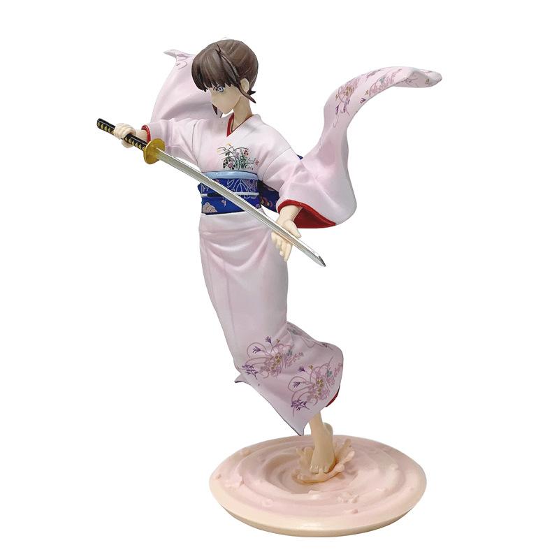 20CM Anime Kara no Kyoukai Ryougi Shiki Figur 1/7 Zwei Formen Stehende Haltung Schwert haltend Modell Spielzeug Puppe Geschenk Actionfigur
