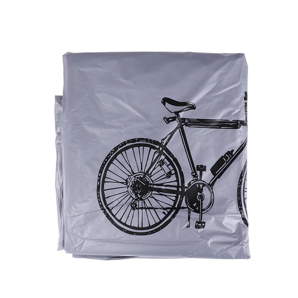 Outdoor Bicycle Cover Multifunctional Electric Vehicle Cover for Bicycle Prevent Rain Black Waterproof Bike Cover Sun Protection
