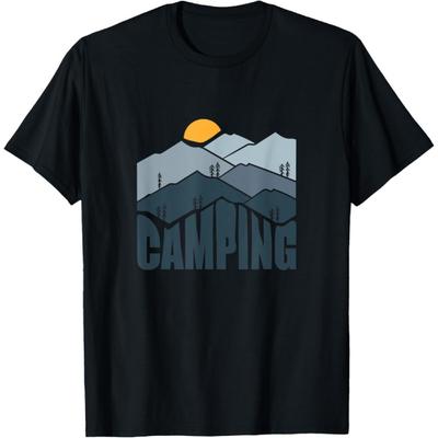 IFreya Camping Natur Abenteuer Wildnis Berge T-Shirt