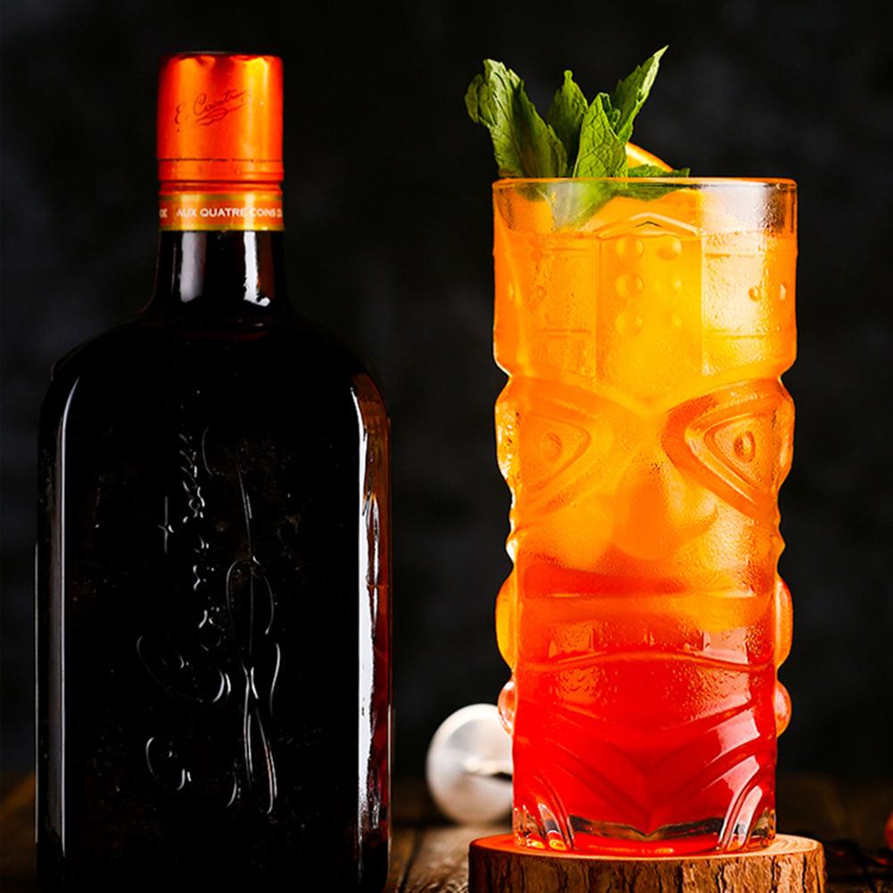 400ml Grimace Shape Drink Cup Fashion Large Capacity Glasses For Home Restaurant Bar