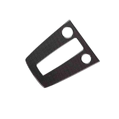 Past op A3 8Y 2021 LHD Koolstofvezel Middenconsole Versnellingspookpaneel Decoratieve Afdekking