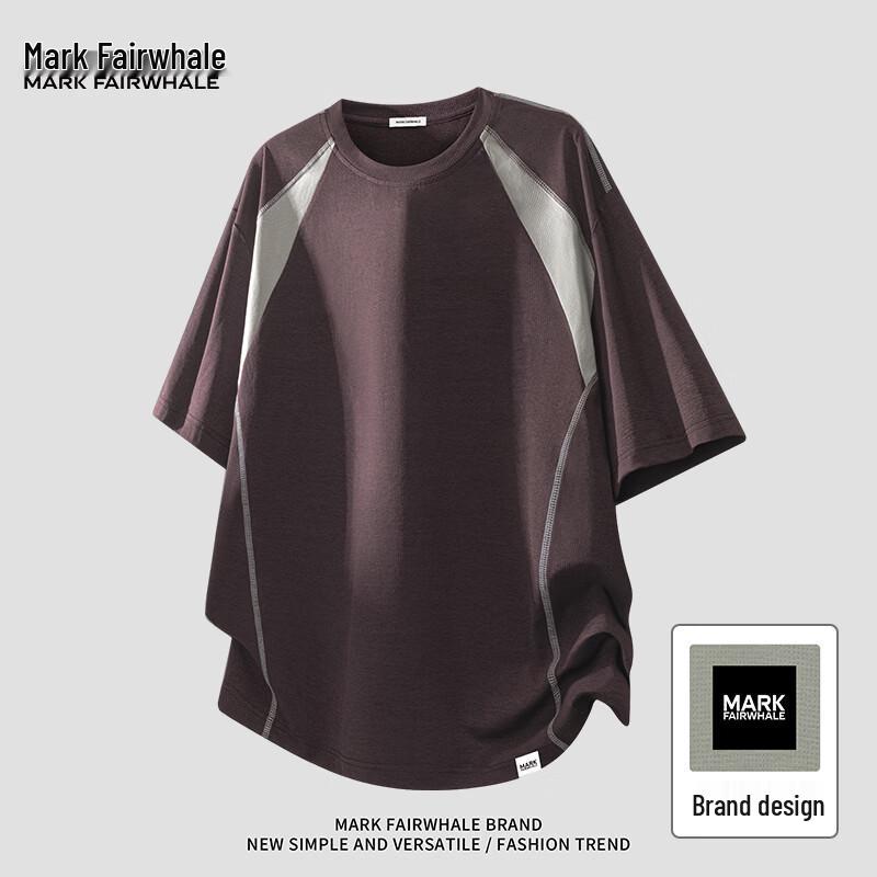 

Mark Fairwhale Men s Color Block Short Sleeve T-Shirt XL