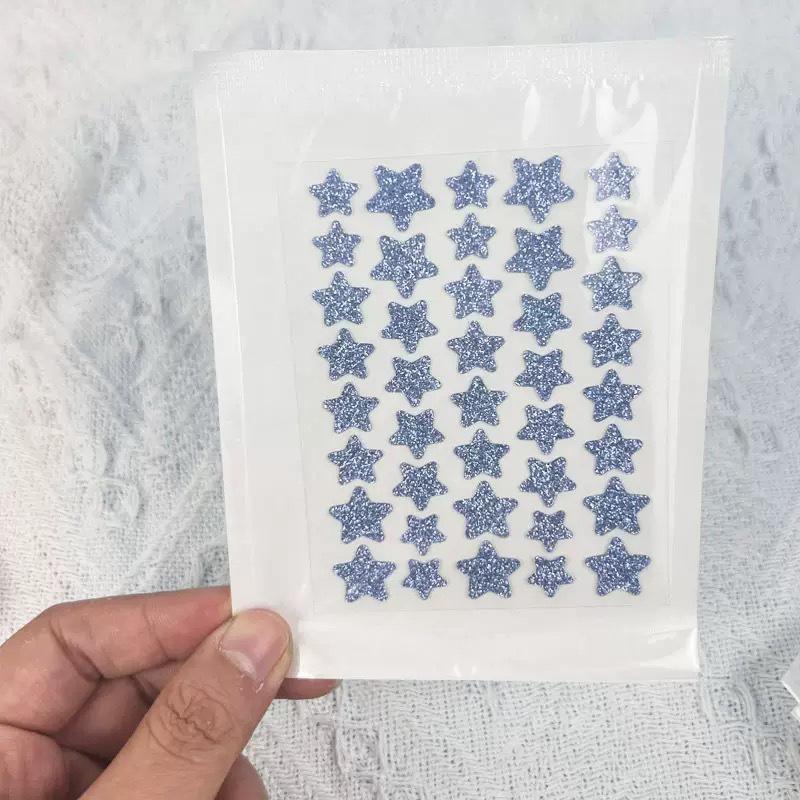 Official Star Acne Patches - 40 Clear, Invisible Hydrocolloid Patches for Pimple Absorption
