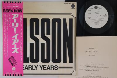 LP Record NILSSON - Early Years ECP80716PROMO CAPITOL 1973 Japan Obi Rock Used
