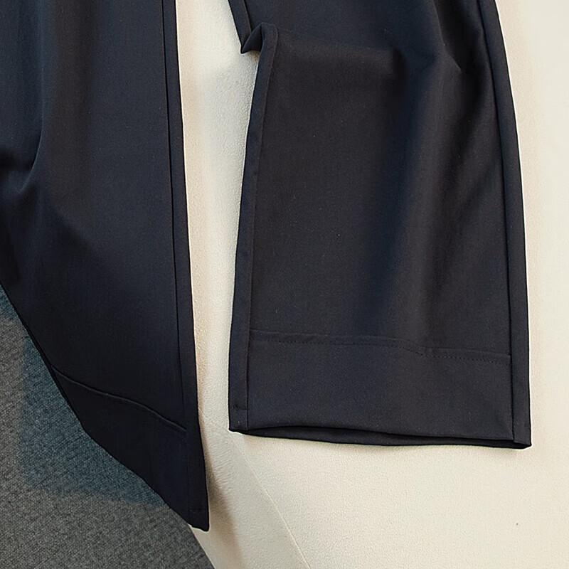 Women's Elastic Waist Wide-Leg Cropped Pants