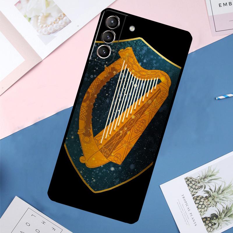 Irish Passport Ireland Flag Case For Samsung Galaxy S24 Ultra S20 S21 S22 S23 S25 Ultra S9 S10 Plus S25 FE Back Cover