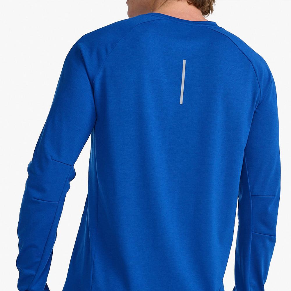 Tutaimjeuyu Men'S Ignition Base Layer Long Sleeve Tee Blue_Mr6827Asur-Srf