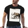 Elephant Vintage Illustration T-Shirt Ultra Soft Tee Top