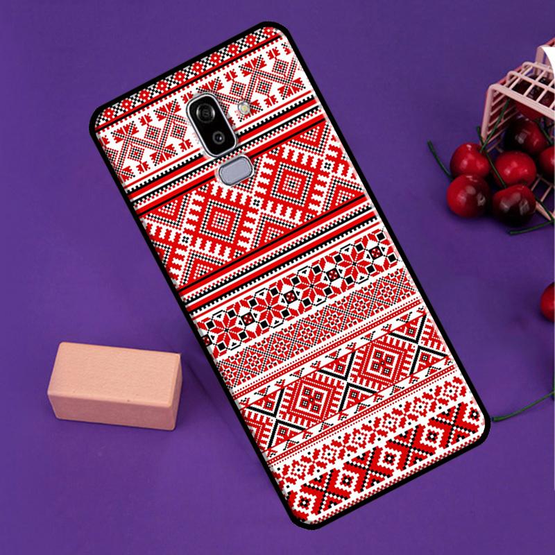 Ukrainian Embroidery Pattern For Samsung Galaxy M06 M31 M11 M13 M53 M12 M32 M52 M35 M55 M15 M14 M34 M54 M16 M36 M56 Case