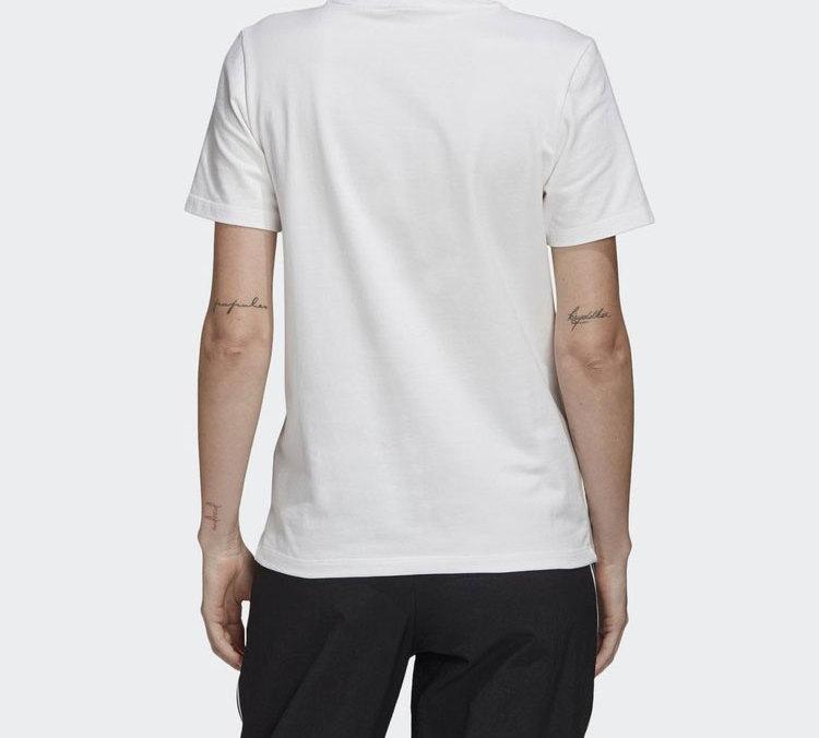Adidas Originals Set in Sleeve T Shirt Women's White FM3292