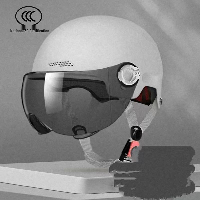 3C Certified Electric Bicycle Helmet with Sun Protection for Men & Women, Universal Fit for All Seasons