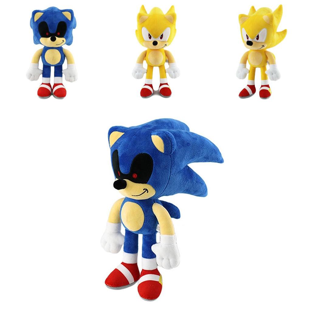 Adorabile Peluche a Tema Sonic con Design di Riccio Kawaii