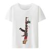 Ride Wild  Graphic  T-shirt for  Men  Top  Casua Vintage T Shirts  Short-sleev Harajuku  Street Fashion Camisa Men Clothing