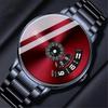 Herren Wasserdicht Automatikwerk Stahl Zifferblatt Exquisite Quarz Uhr
