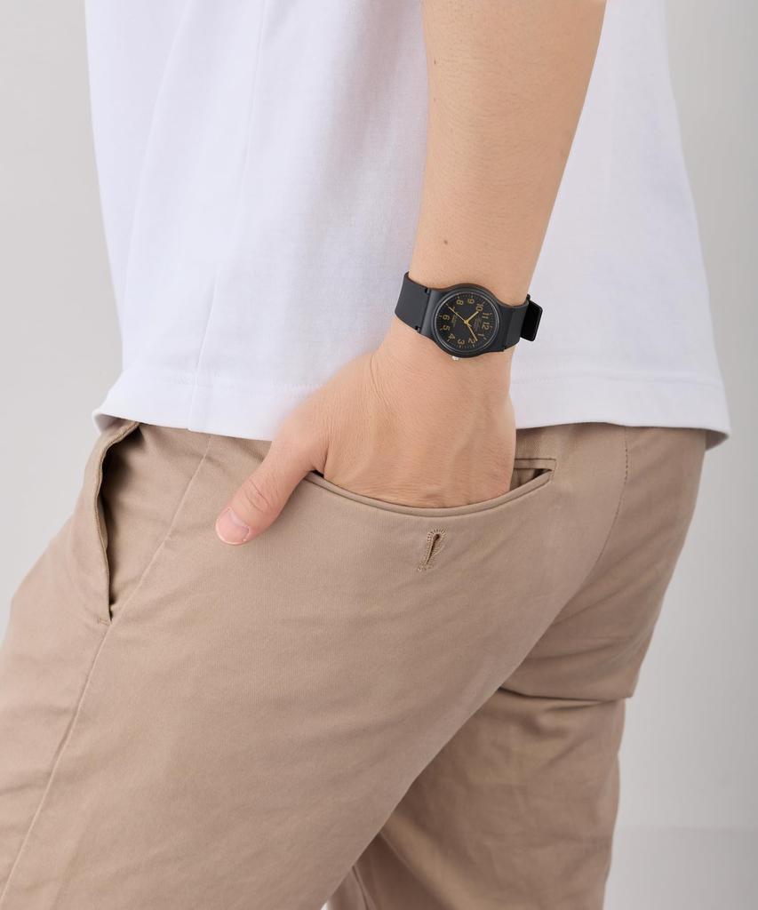 Citizen Falcon Analog 10 ATM Water Black Q&Q VP46-853 Watch, Resistant,