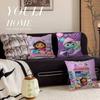 K-Kids G-Gabbys D-Dollhouse Pillow Covers Cartoon Sofa Decorative Home Double-sided Printing Short Plush Cute Cushion Cover