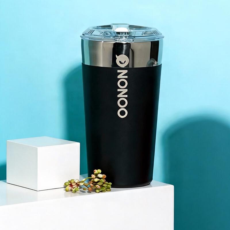 HAERS Portable 316 Stainless Steel Insulated Coffee Mug